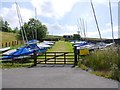 NY9422 : Teesdale Sailing Club at Grassholme Reservoir by Andrew Curtis