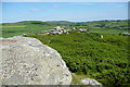 View from Trencrom Hill - north-west