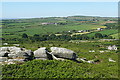 View from Trencrom Hill - south-west