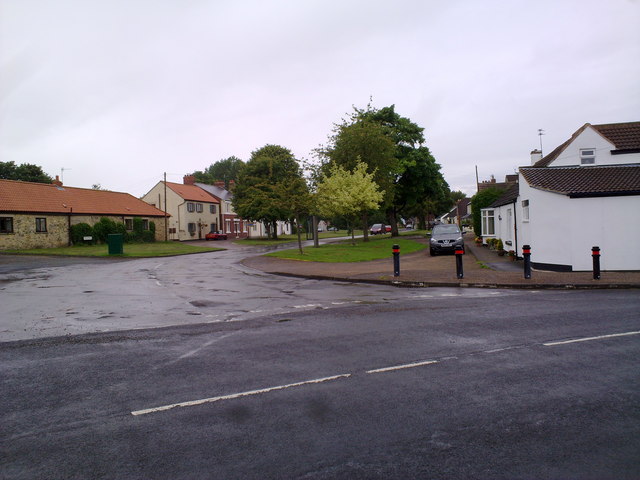 West end of the village street in Shadforth