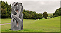J3876 : Sculpture, east Belfast by Albert Bridge