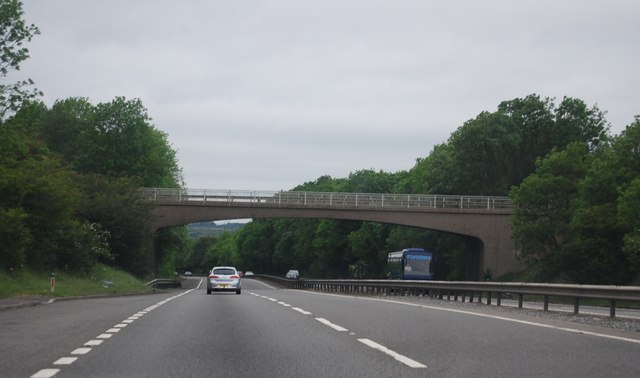 Gorse Lane Bridge, A1 © N Chadwick cc-by-sa/2.0 :: Geograph Britain and ...