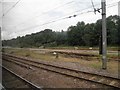 Sidings alongside the East Coast main Line, south of Hitchin