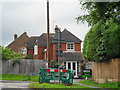 Junction of Clock House Lane and the A22, Nutley