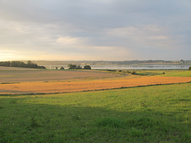 Fields near the end of the day