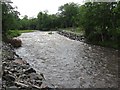 Flood defences, River Almond