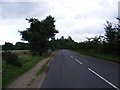 TM3958 : B1069 Church Road, Snape by Geographer