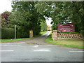 The entrance to Chestnut Farm Holiday Park