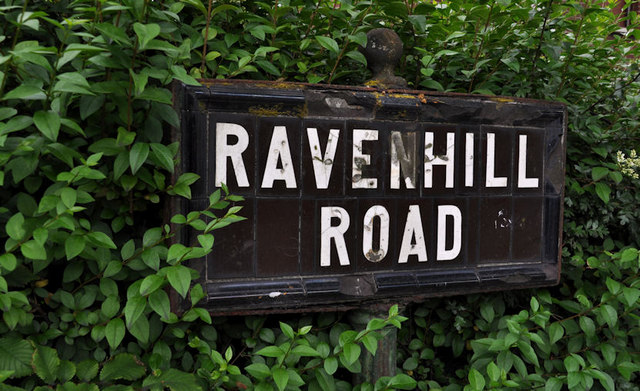 Ravenhill Road sign, Belfat (2)