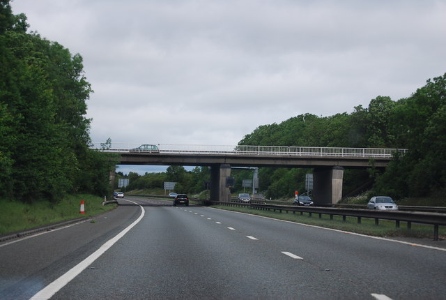 Alverley Road Bridge, A1(M) © N Chadwick :: Geograph Britain and Ireland