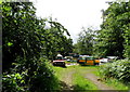 Assortiment of odd cars, Crawley Down