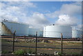 Oil storage tanks, Purfleet