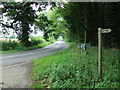 Road And Footpath Sign