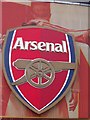 Arsenal logo, Emirates Stadium N7