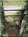 TM4160 : Stile of the footpath to Church Road by Geographer