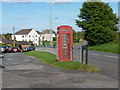 Dornock: telephone box