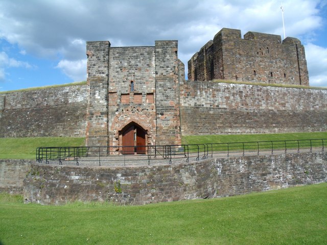 Captain's Tower and Inner Bailey, Carlisle Castle