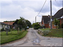 TM4160 : Church Lane, Friston by Geographer
