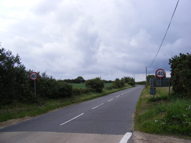 B1069 Snape Road, Knodishall