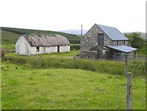 G6285 : Old farm buildings at Owenteskiny by Kenneth  Allen