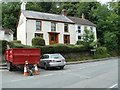 Misplaced Powys boundary sign, Pontneddfechan