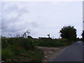 TM4259 : B1069 Snape Road & the footpath to the B1121 Aldeburgh Road by Geographer