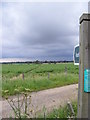 TM4259 : Footpath to the B1121 Aldeburgh Road by Geographer
