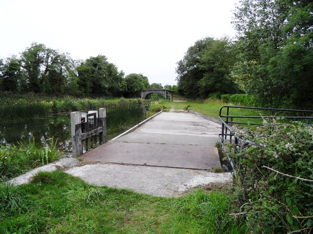 Overflow on the Grand Canal at Cartland Bridge, near Edenderry, Co. Offaly