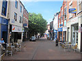 Bailey street pedestrianised area