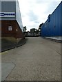 Looking from Chickenhall Lane towards Barton Road