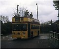 A Bournemouth bus at Christchurch turntable