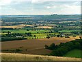 View south-east from Martinsell Hill. near Clench