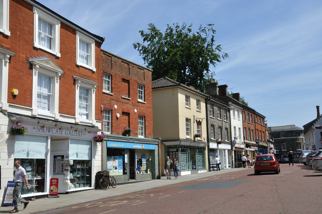 Town Centre - North Walsham © Brian Chadwick :: Geograph Britain and ...