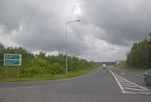 Turnoff for Swinford from the N5