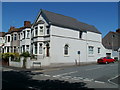 Risca Road house on the corner of Penllyn Avenue, Newport