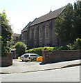 Side view of the Parish Church of St John the Baptist, Newport