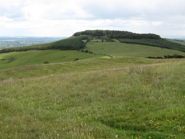 View east from Carnbane East