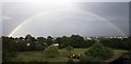 Rainbow over Baxter Fields