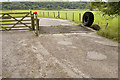 Cattle grid on road to Way Gill farm