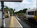 View from the end of the platform at Orpington station