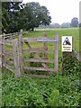 TG0723 : Kissing Gate of the footpath to The Grove by Geographer