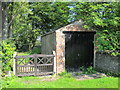 NY9257 : St. Helen's  Church, Whitley Chapel - former hearse house by Mike Quinn