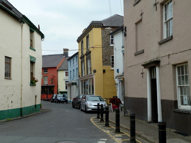 A street in Bishop's Castle