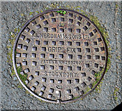 J4173 : Manhole cover, Dundonald by Rossographer