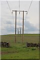SK1960 : Electricity Transmission Poles, Gratton Moor by Mick Garratt