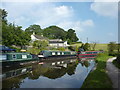 Moored up on the Peak Forest Canal