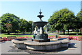 O2428 : Fountain, People's Park, Dun Laoghaire, Ireland by Christine Matthews