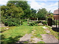 Path behind the houses, Northleach