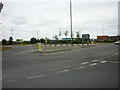 The roundabout on the A636 Denby Dale Road, Durkar