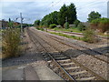 View from the platform at Oakleigh Park station